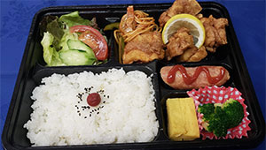 若鳥の唐揚げ弁当