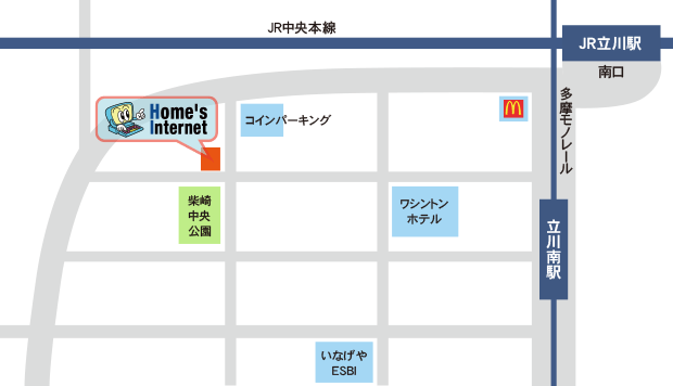 ホームズインターネット地図